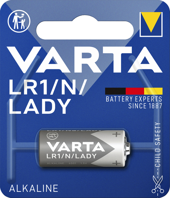 Batterij Varta LR1 alkaline blister à 1stuk