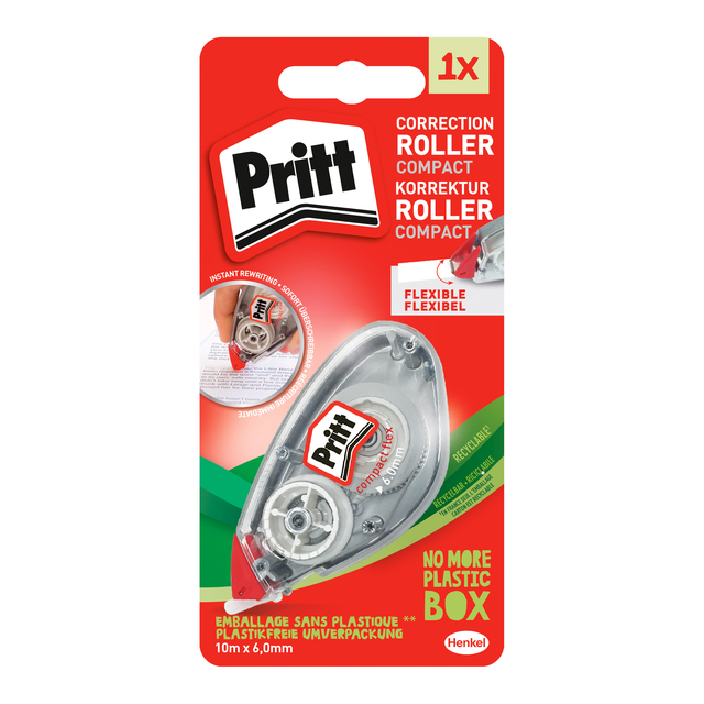 Correctieroller Pritt 6mmx10m compact flex op blister