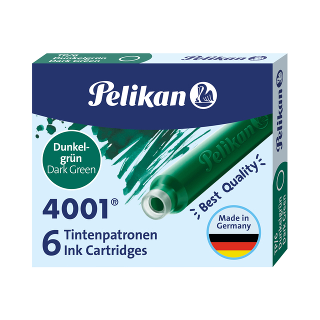 Inktpatroon Pelikan 4001 donkergroen