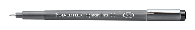 Fineliner Staedtler Pigment 308 zwart 0.5mm