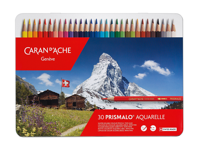 Kleurpotloden Caran d’Ache Prismalo 30stuks assorti