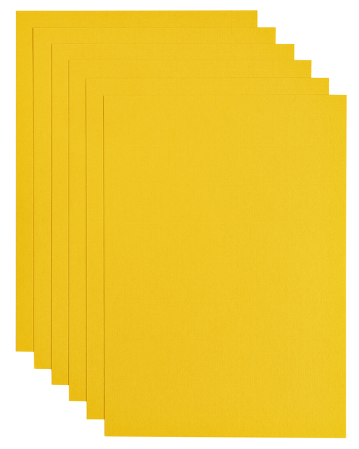 Kopieerpapier Papicolor A4 100gr 12 vel dottergeel