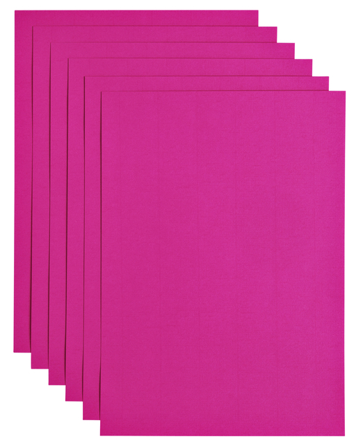 Kopieerpapier Papicolor A4 100gr 12 vel felroze