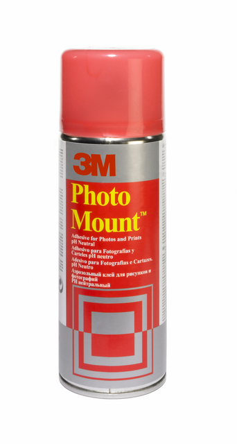 Lijm 3M foto mount spray spuitbus 400ml