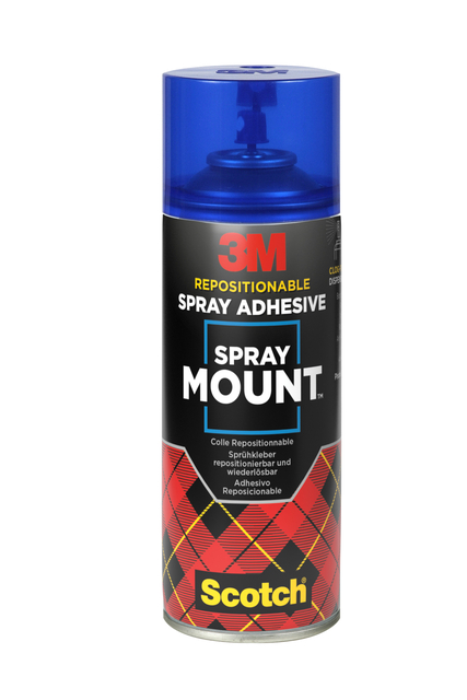 Lijm 3M Spraymount spuitbus 400ml