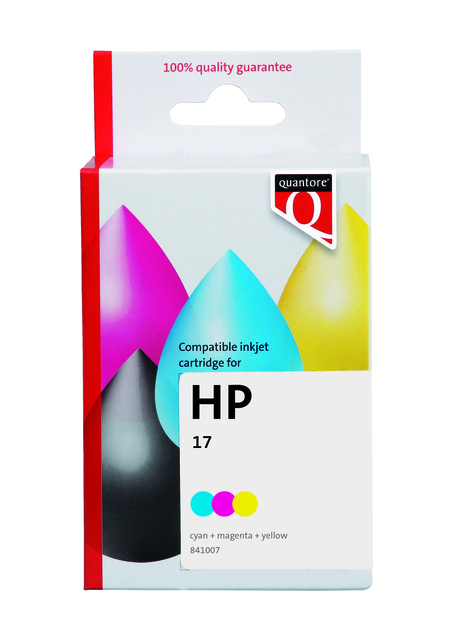 Inktcartridge Quantore alternatief tbv HP C6625D 17 kleur