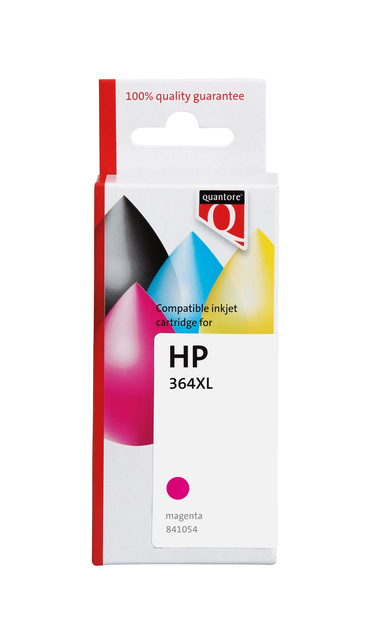 Inktcartridge Quantore alternatief tbv HP CB324A 364XL rood