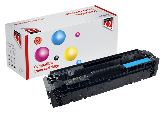 Tonercartridge Quantore alternatief tbv HP CF541X 203X blauw