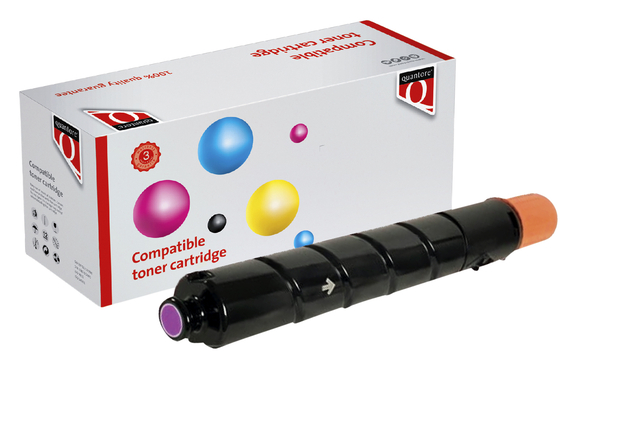 Tonercartridge Quantore alternatief tbv Canon C-EXV 34 rood