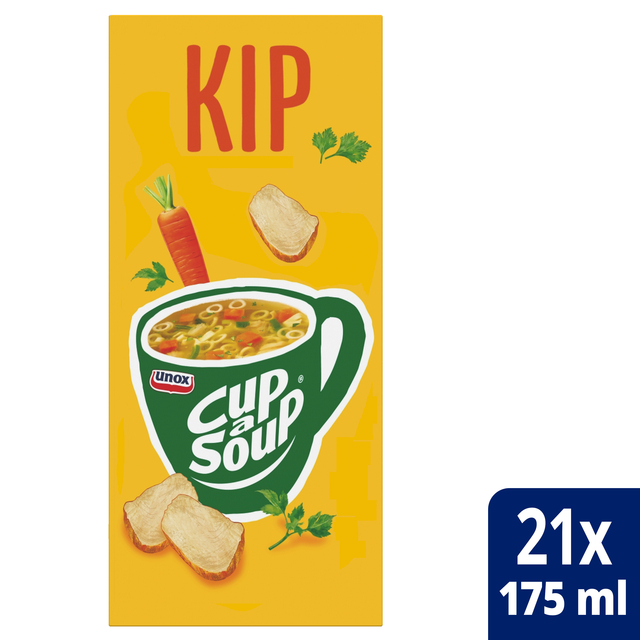 Cup-a-Soup Unox kip 21x175ml