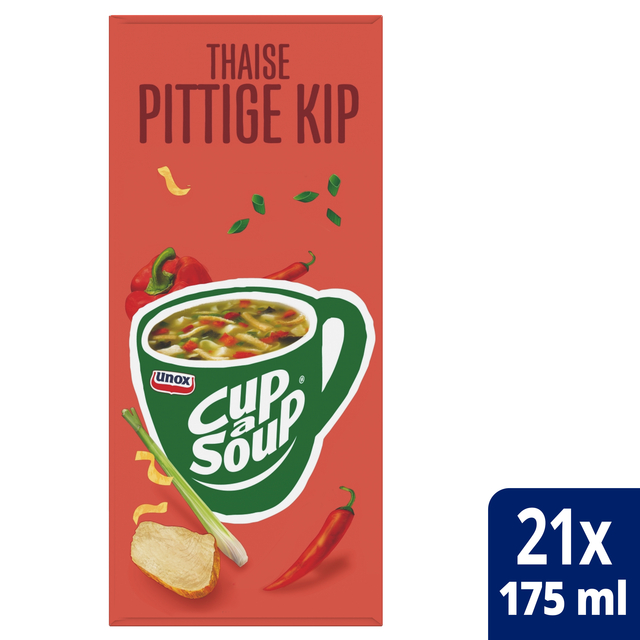 Cup-a-Soup Unox Thaise pittige kip 175ml