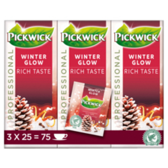 Thee Pickwick winter glow 25×2 gr met envelop