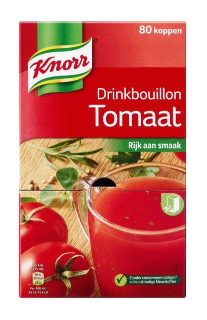 Drinkbouillon Knorr tomaat