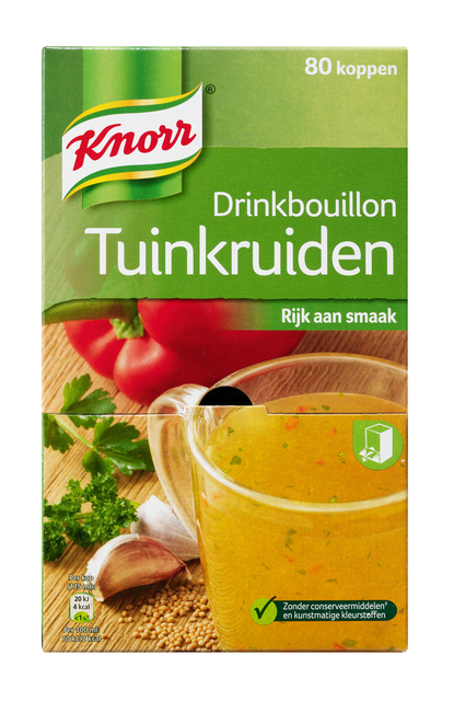 Drinkbouillon Knorr tuinkruiden