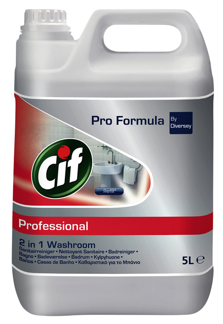 Sanitairreiniger Cif Professional 2-in-1 5 liter