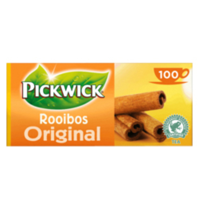 Thee Pickwick rooibos 100×1.5gr met envelop