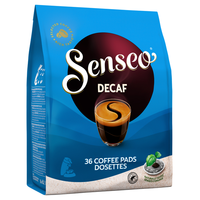 Koffiepads Douwe Egberts Senseo decafe 36 stuks