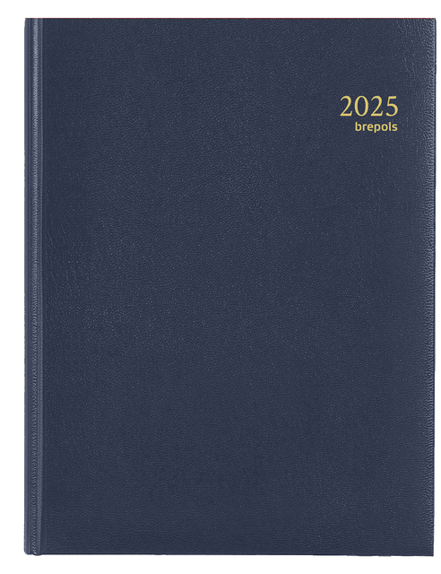 Agenda 2025 Brepols Timing Lima 7dagen/2pagina’s blauw