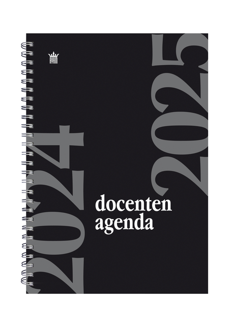 Schoolagenda 2024-2025 Ryam docenten 7dagen/2pagina’s spiraal zwart