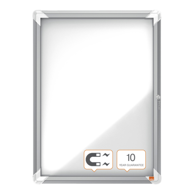 Binnenvitrine Nobo Premium Plus 4x A4 draaideur magnetisch