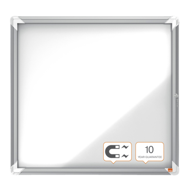 Binnenvitrine Nobo Premium Plus 6x A4 draaideur magnetisch