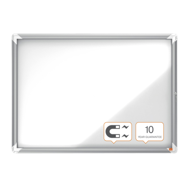 Binnenvitrine Nobo Premium Plus 8x A4 draaideur magnetisch