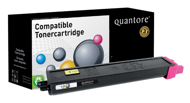 Toner Quantore alternatief tbv Kyocera TK-895M rood