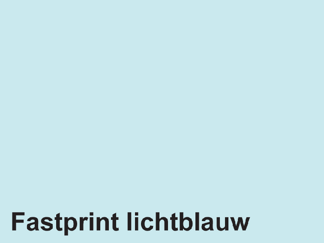 Receptpapier Fastprint A6 80gr lichtblauw 2000vel