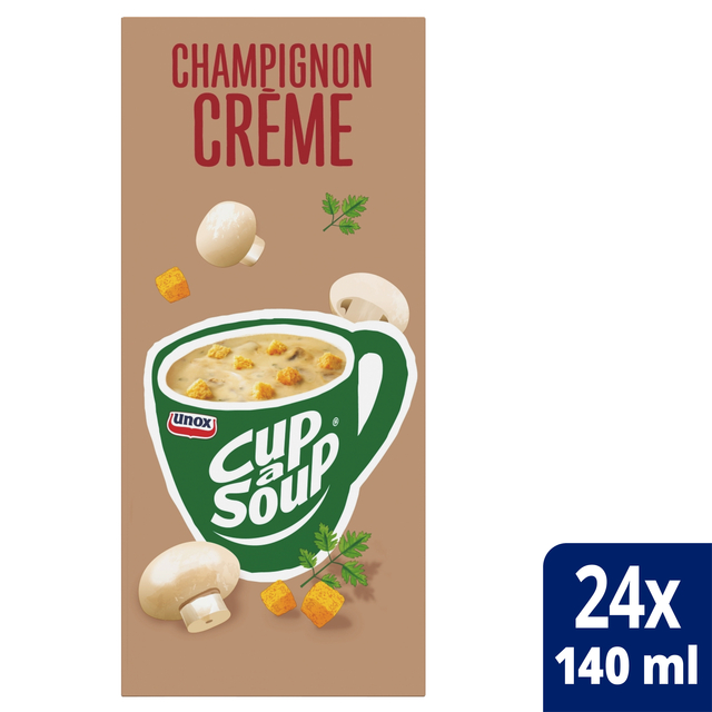 Cup-a-Soup Unox champignon crème 24x140ml