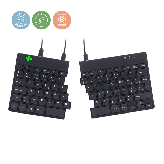 Toetsenbord R-Go Ergonomisch Split Break AZERTY