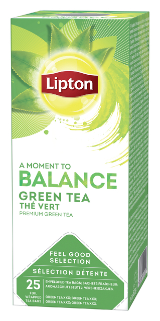 Thee Lipton Balance green tea 25×1.5gr