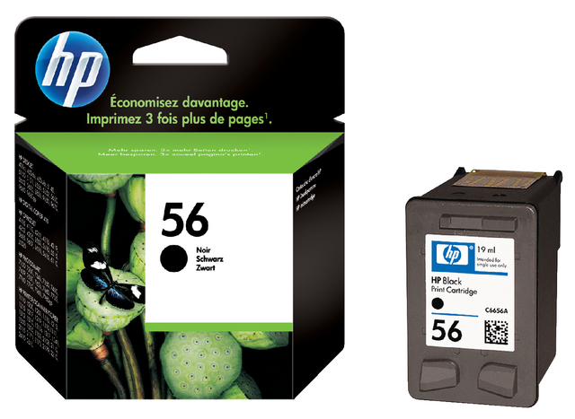 Inktcartridge HP C6656AE 56 zwart