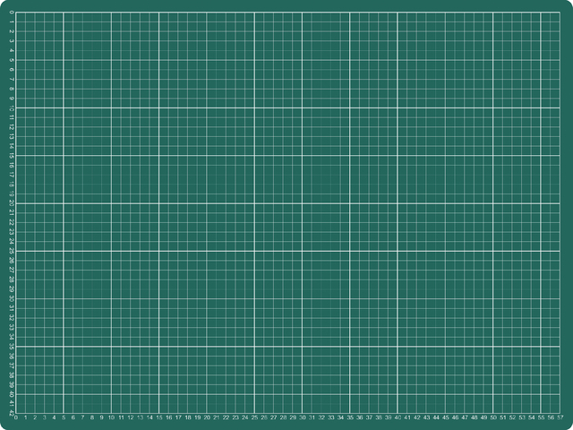 Snijmat A2 600X450mm groen