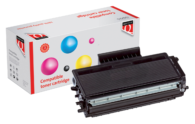 Toner Quantore alternatief tbv Brother TN-3130BK zwart