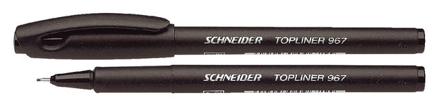 Fineliner Schneider 967 0.4mm zwart