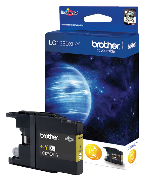 Inktcartridge Brother LC-1280XLY geel