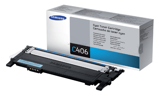 Tonercartridge Samsung CLT-C406S blauw