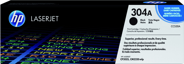 Tonercartridge HP CC530A 304A zwart