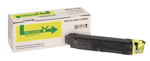 Toner Kyocera TK-5140Y geel