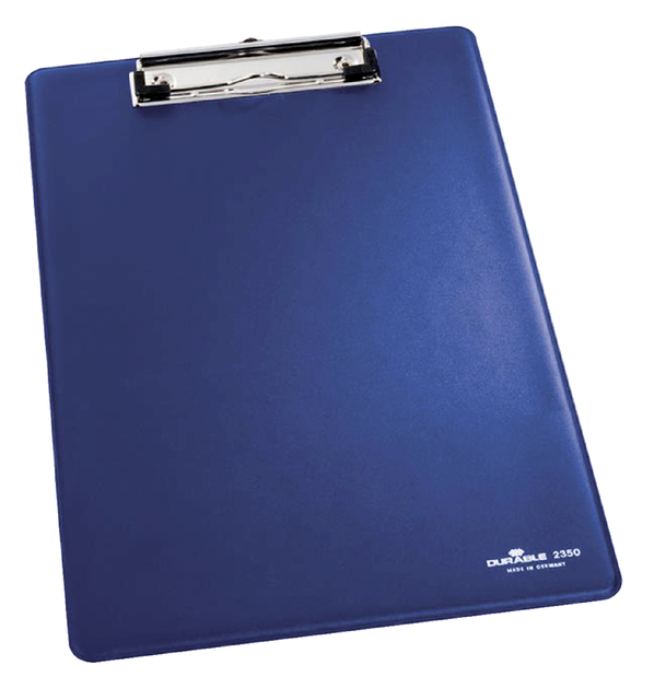 Klembord Durable 2350 A4 met kopklem blauw