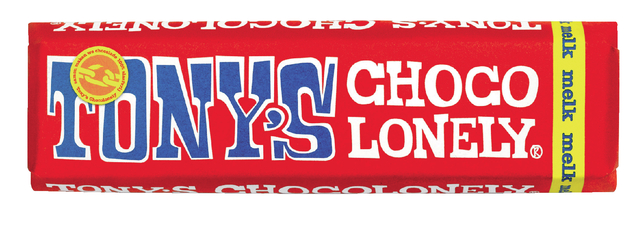 Chocolade Tony’s Chocolonely melk reep 50gr