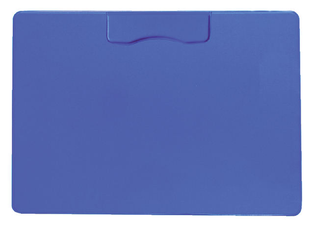 Klembord magnetisch A4 dwars blauw