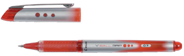 Rollerpen PILOT V-Ball Grip medium rood