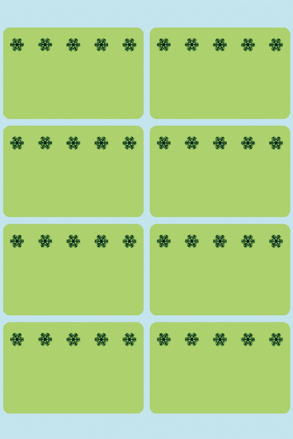 Etiket HERMA 3775 26x40mm diepvries groen 48stuks