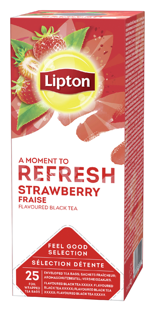 Thee Lipton Refresh strawberry 25×1.5gr