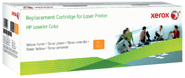 Tonercartridge Xerox alternatief tbv HP CF212A 131A geel