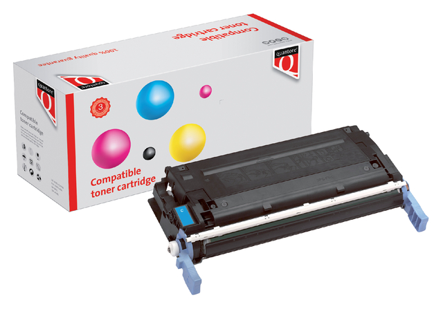 Tonercartridge Quantore alternatief tbv HP C9721A 641A blauw