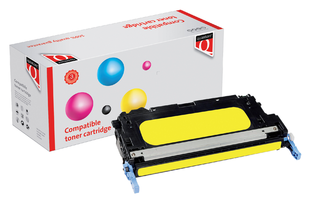 Tonercartridge Quantore alternatief tbv HP Q6472A 502A geel