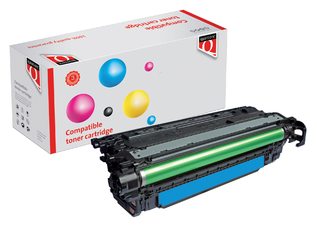 Tonercartridge Quantore alternatief tbv HP CF321A 653A blauw