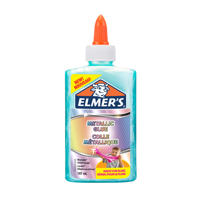 Kinderlijm Elmer’s metallic blauw